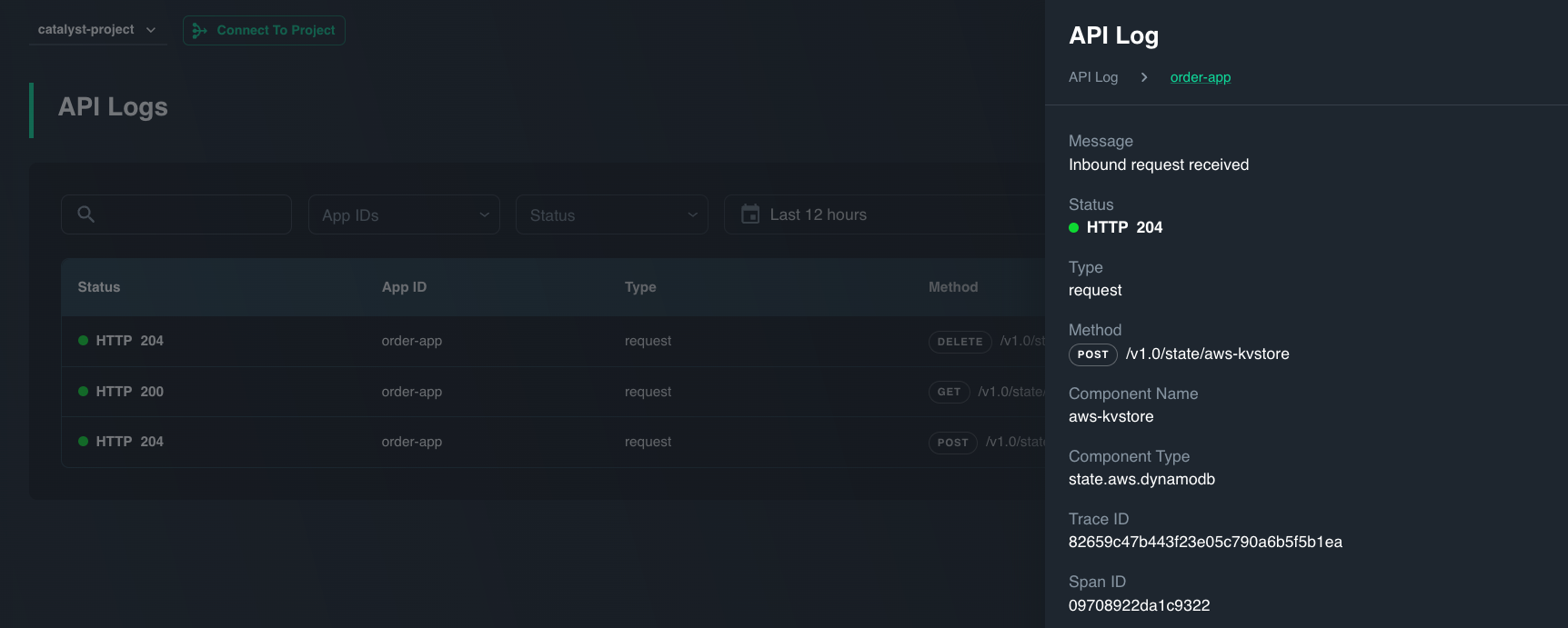 state api logs